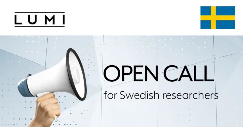Call for resources open for Swedish researchers