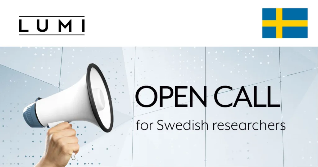 Call for resources open for Swedish researchers