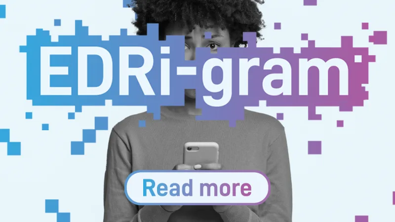 EDRi-gram, 21 January 2026