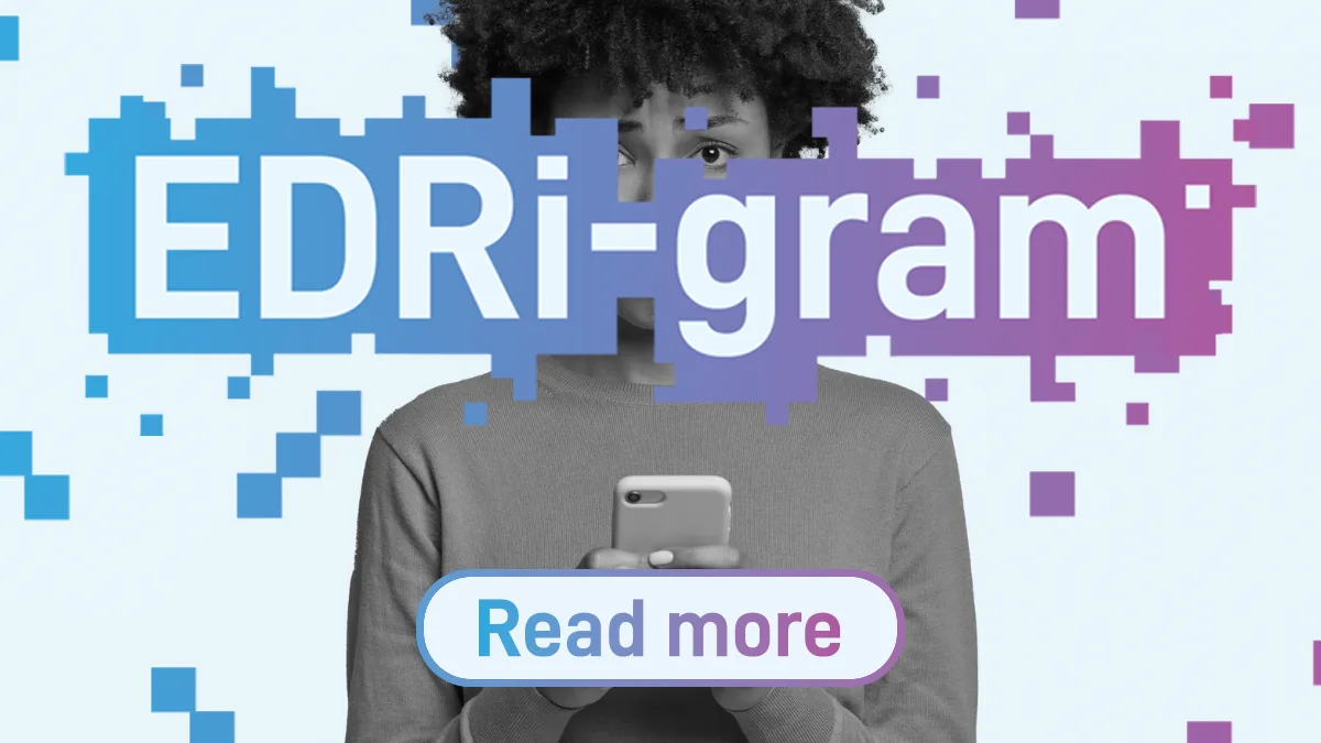 EDRi-gram, 21 January 2026