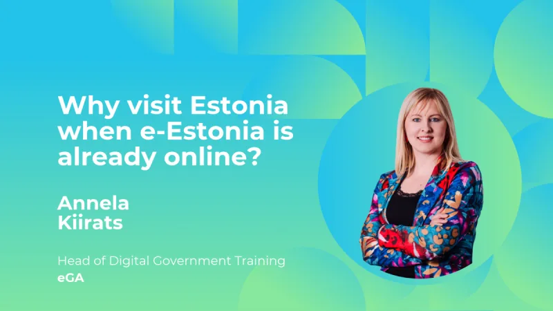 Why visit Estonia when e-Estonia is already online?