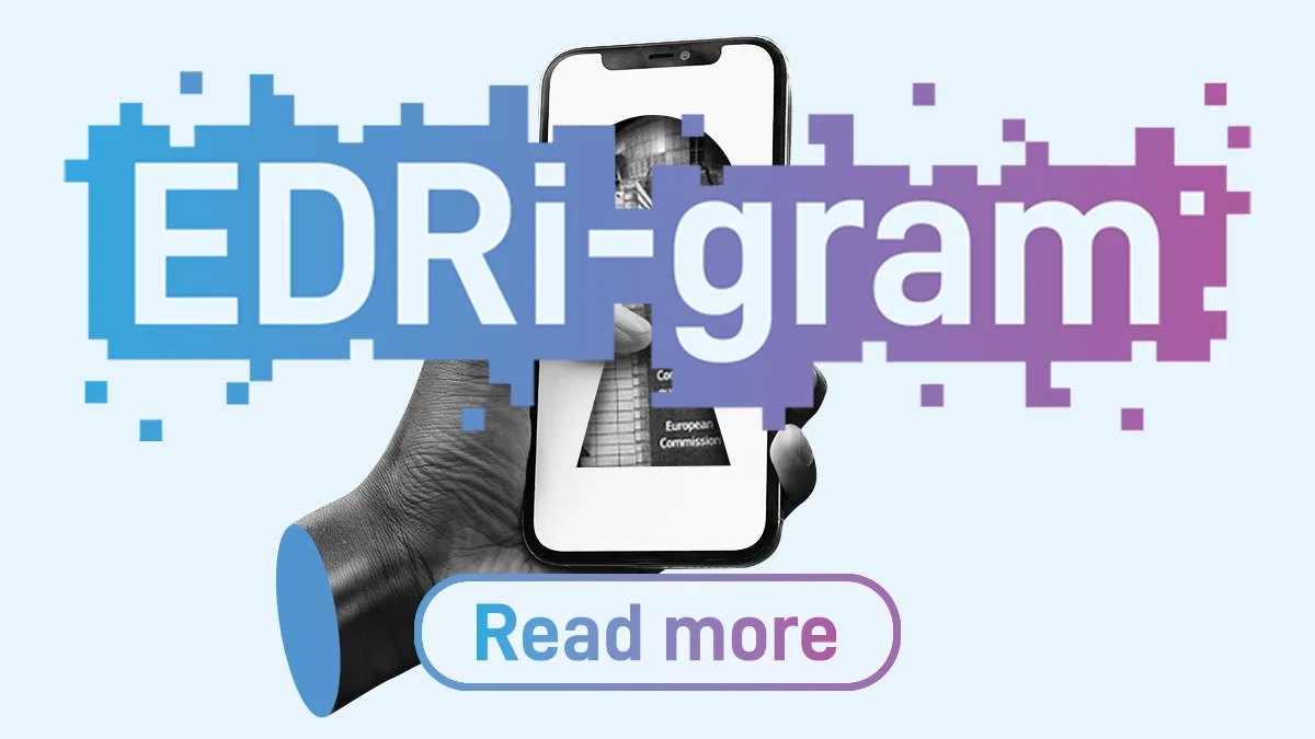 EDRi-gram, 30 April 2026