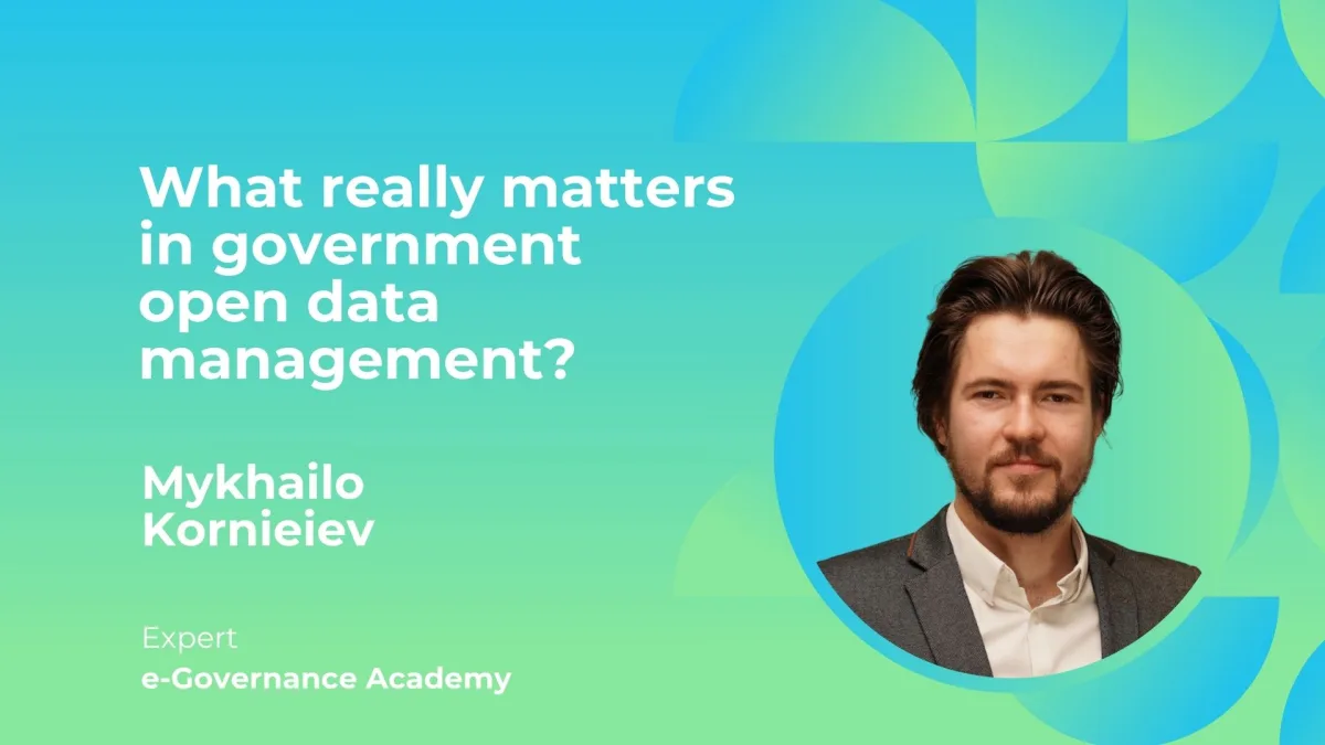 What really matters in government open data management?