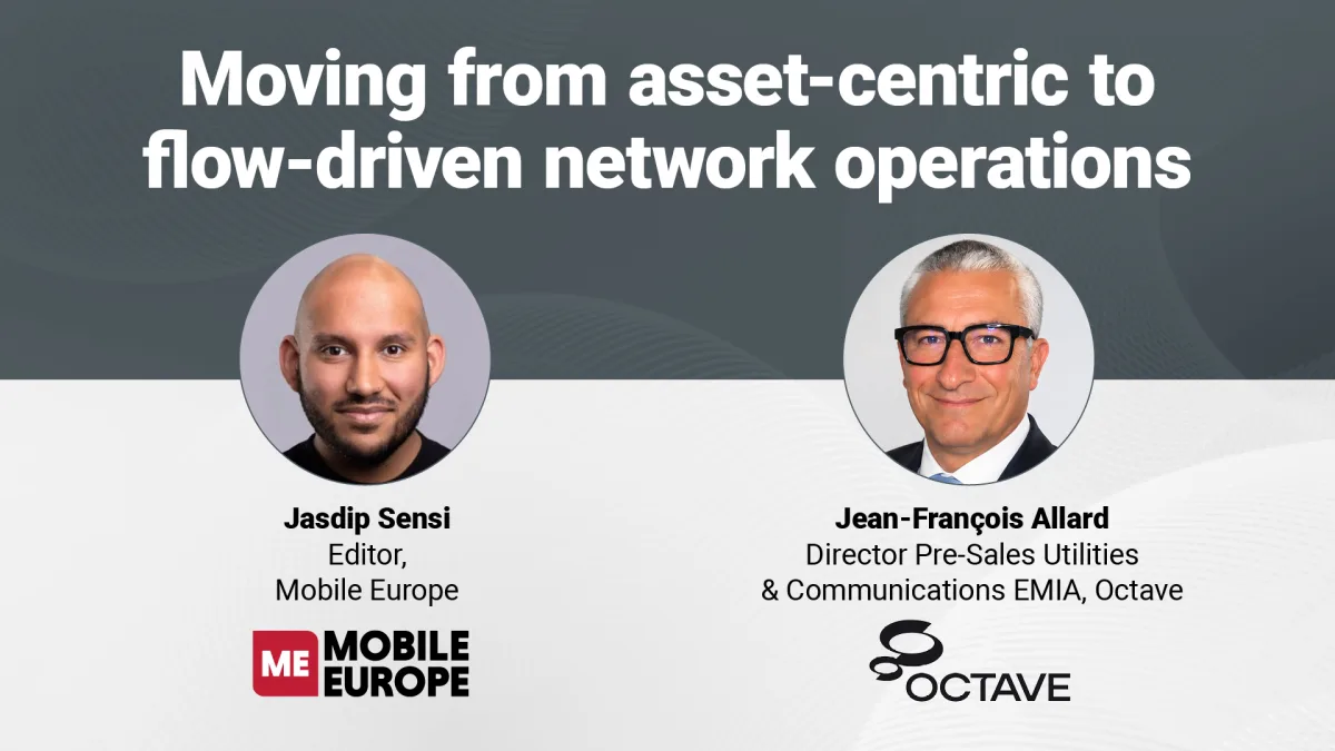 Moving from asset-centric to flow-driven network operations- Interview with Jean-Francois Allard from Octave