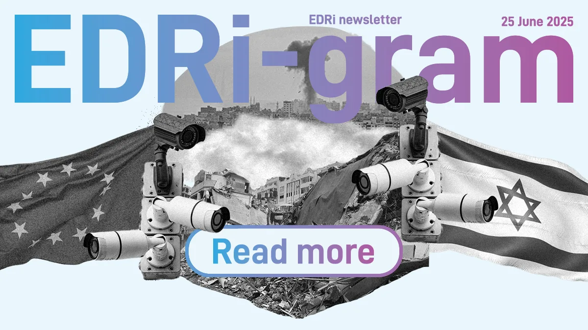 EDRi-gram, 25 June 2025